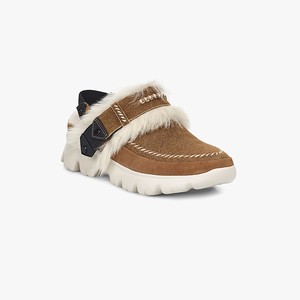 Ugg Fluff Punk Trainer Gymnastikskor Dam Bruna (132579JSR)